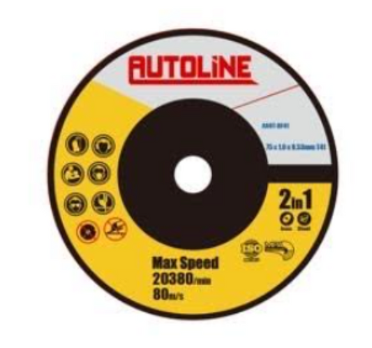 75 x 1.0 x 9.53mm Cut-Off Wheels PKT25