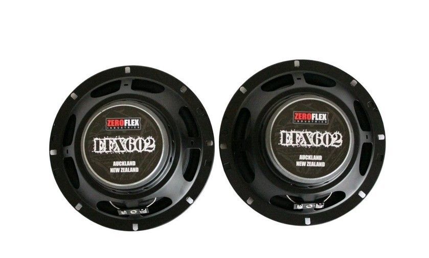 ZEROFLEX EFX-602 6.5" 2 way Coax Speakers