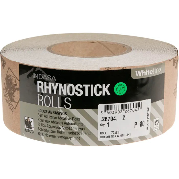 Indasa Self Adhesive PSA Sticky Roll - 25m