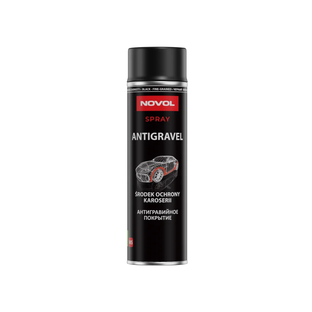 Novol Spray - Antigravel Black Underseal 500ml
