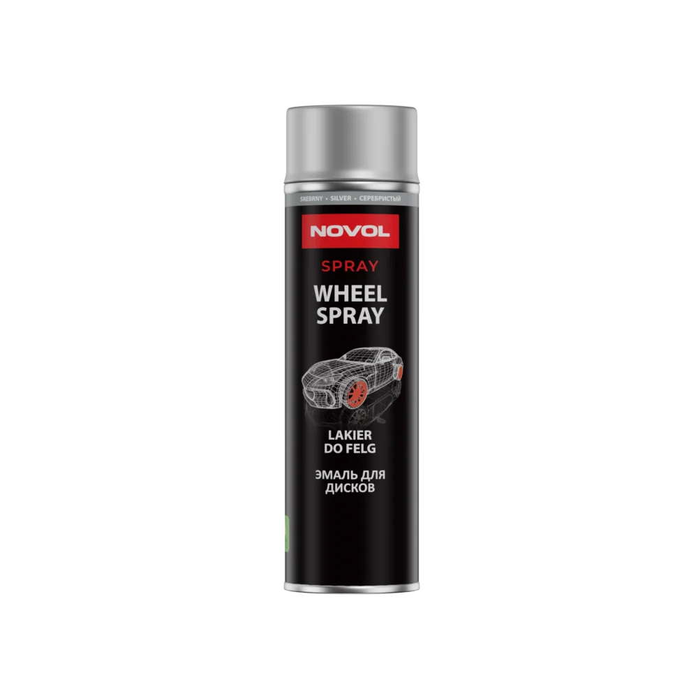 Novol Spray - Wheel Spray Silver 500ml