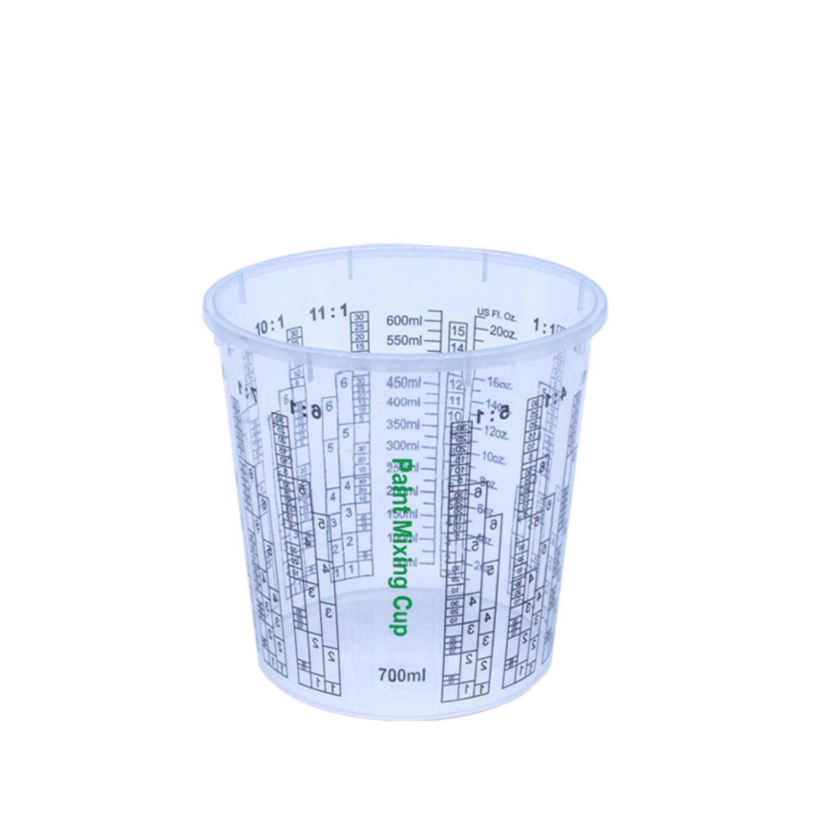 calibrated paint cups