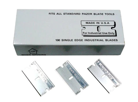 Single Edge Razor Blades - PKT100
