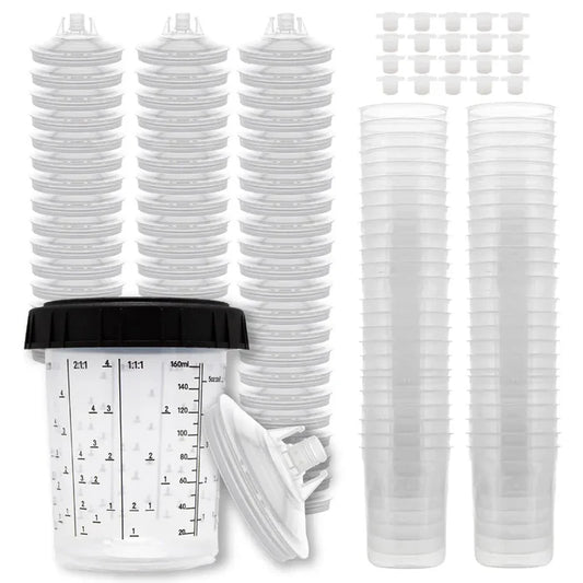 400ml PPS Disposable Paint Cup Set