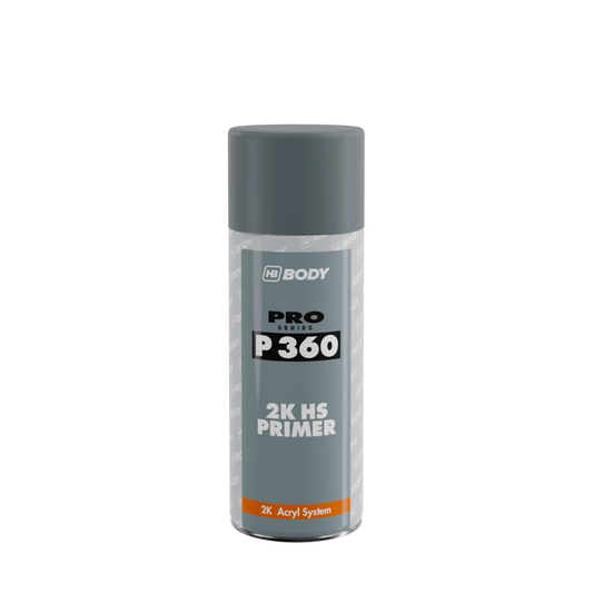 HB P360 2K HS Spray Primer Grey 400ml