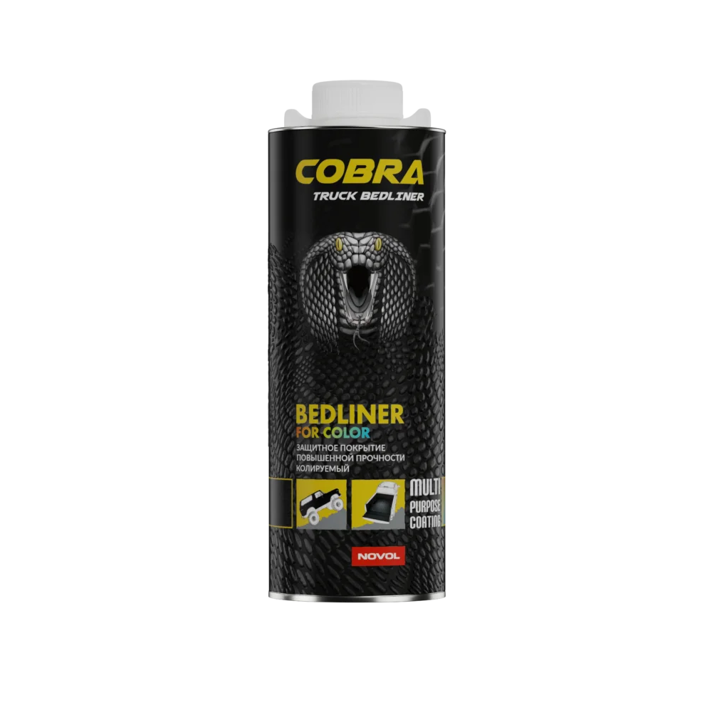 Novol Cobra - Truck Bedliner Tintable 800ml Kit